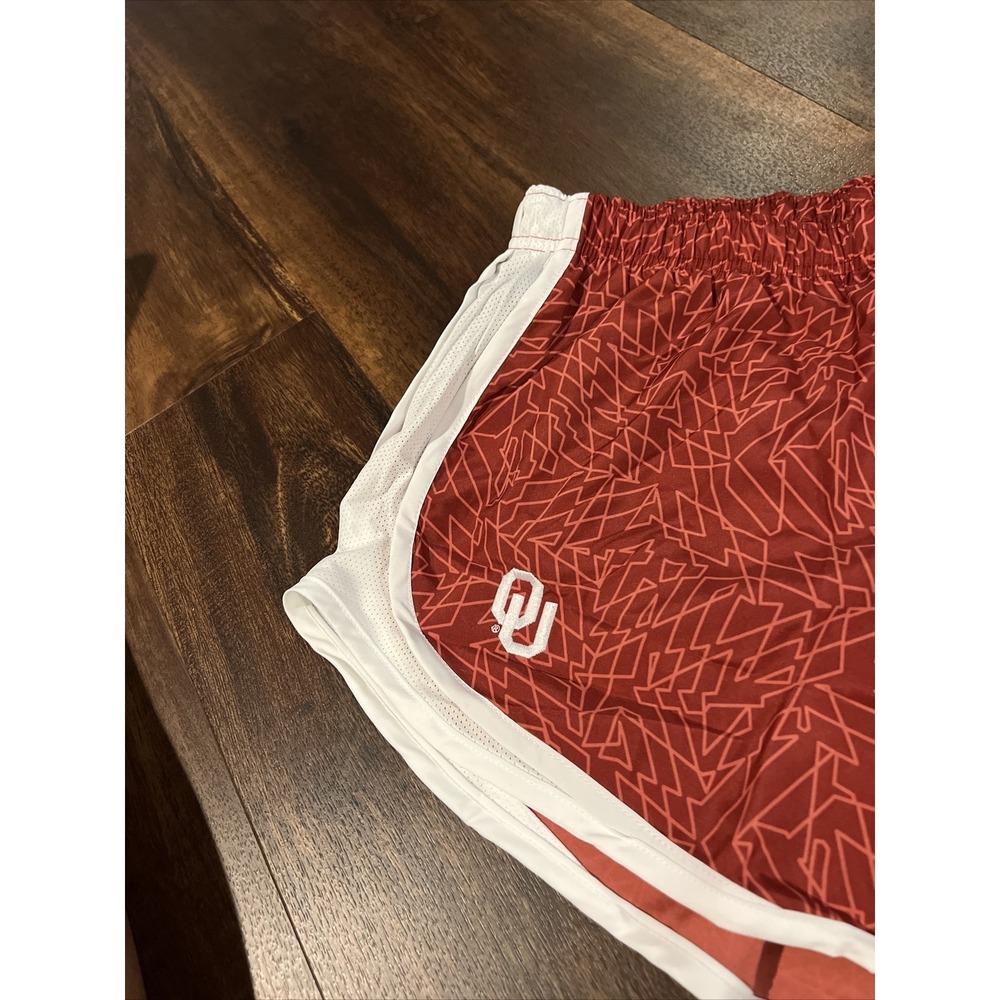 New Nike Womens Oklahoma Sooners Womens Tempo Shorts Size Large - Picture 2 of 5